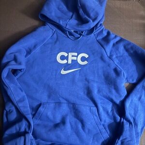 Nike CFC Blue Hoodie small